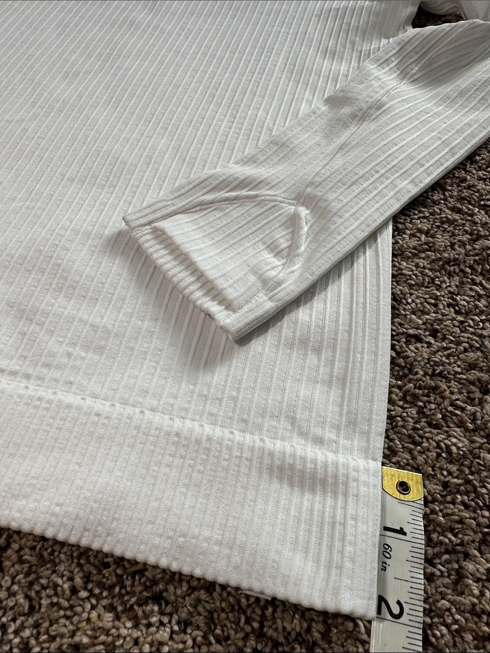 Lululemon Ribbed Long Sleeve - Picture 6 of 7
